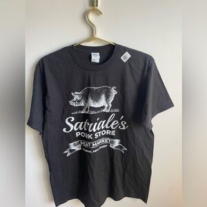 Black Sariale's Pork Store T-Shirt
